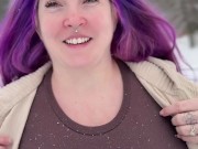 It’s #cold and #snowy today! 8/16