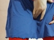 YOU LIKE WATCHING ME WHEN I PLAY IN MY DRESS? close up view 6/16