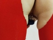 YOU LIKE WATCHING ME WHEN I PLAY IN MY DRESS? close up view 7/16