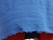 YOU LIKE WATCHING ME WHEN I PLAY IN MY DRESS? close up view 8/16