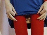 LOVE TO FUCK WITH MY LONG DILDO IN MY DRESS 1/16