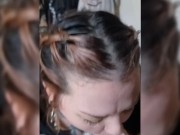 POV: Huge cock loving, chubby bbw girlfriend can't wait to suck cock completely dry 12/16