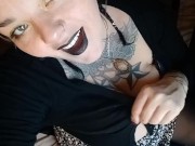 POV: Huge cock loving, chubby bbw girlfriend can't wait to suck cock completely dry 3/16