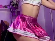 trying on my skirt for daddy 13/16