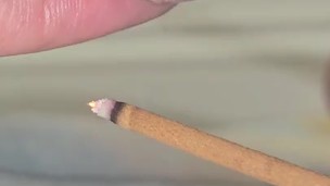 Incense And Smoke Straight Edge Perfict Aurora Effect True Zen Dangling Close Up Cock Twink Shorties