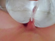 The pleasure of masturbating with toys in the bathroom 13/16