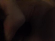 Fucking myself with my 8 inch dildo 13/16