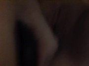 Fucking myself with my 8 inch dildo 7/16