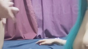 Me follo a rica otaku mexicana