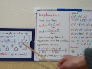 Which triangle satisfies the equation below?[JapanMath](Lesbian) 5/16