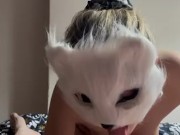 Lonely MILF in foxy disguise finds pleasure in the neighbours cock 1/16