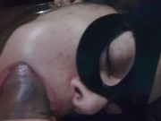 Mamando la rica verga de mi vecino 10/16