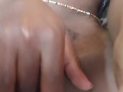 A black girl wants to be fucked but only masturbates 3/16