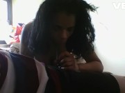 SHE LOVES TO SUCK DICK EARLY MORNING BLOW JOB