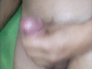twink femboy big cock, big cum. edging handjob. cockring