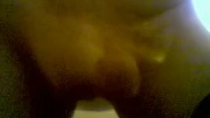 Masturbe (3) with one testicle