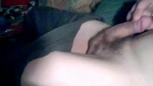 Masturbe (7) with one testicle