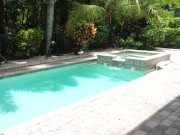 My Perverted Step Bro Nutted on me in the Pool.... 1/16