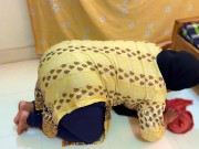 Arab Hot Maid Stuck: Please Hurry Up & Fuck My Big Ass Then Get Me Out Of Under Bed 13/16