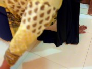 Arab Hot Maid Stuck: Please Hurry Up & Fuck My Big Ass Then Get Me Out Of Under Bed 6/16