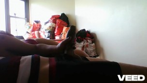 SUPER MODEL BRAZILIAN SLIM EXOTIC EBONY GIVES BIG DICK BLOW JOB