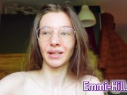 Pale Teen Girl gives perferct Jerk of Instruction JOI 16/16