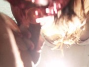 Double Cocks blowjob threesome 5/16