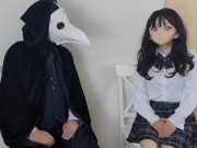 HENTAI Aibu。ベランダ。セクシーな衣装。マネキンとSEX 13/16