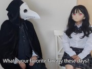 HENTAI Aibu。ベランダ。セクシーな衣装。マネキンとSEX 15/16