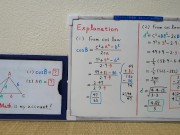 cosB and AD.[JapanMath] 13/16