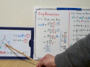 cosB and AD.[JapanMath] 4/16