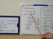 cosB and AD.[JapanMath] 5/16