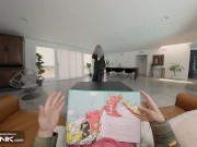 VR Conk Beautiful Latina Stepsister Mary Rides Shazam's Cock And Eats His Cum in Cosplay Parody pt.2 2/16