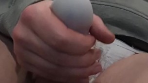 Shaking Ruined Cum In Tenga Egg Makes Me Orgasm