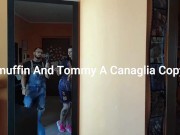 Stranger cums on hairy pussy 5/16