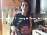 Stranger cums on hairy pussy 6/16