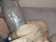 ALL MOUTH AND WET TONGUE ON FAT GORILLA DICK!!!!!!!!!! 2/16