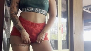 💦Pissing On The Street, Im Soooo HORNY😈