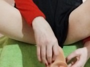 I LOVE TO BE FUCKED ON MY OFFICE CHAIR😉🥰,close up view 5/16