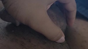 (Post masturbation) he's tired but I'm teasing him