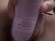 Naughty girl masturbating her pussy 9/16