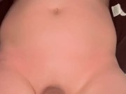 Slutty fit Trans Gamer Sissy fucks herself with own Cum🤤♠️🔥🔥 6/16