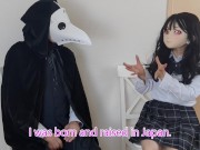 HENTAI Aibu。ベランダ。メイド。枕でオナニー。 14/16