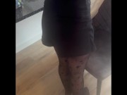 he arrives excited and I have no difficulty making him cum twice 3/16