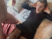 he arrives excited and I have no difficulty making him cum twice 7/16