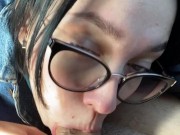 good blowjob in the car❤️ 6/16