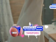 Met a half-naked beauty on the threshold of his apartment / Dolly Rud 1/16