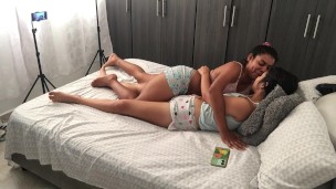 I encourage my girlfriend to have sex and we make a video.