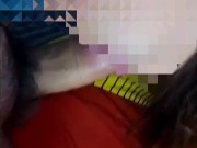 Una mamada antes de ponerla de perrito 9/16