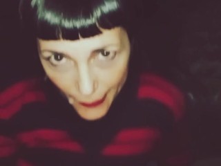 Handjob and blowjob in the cinema